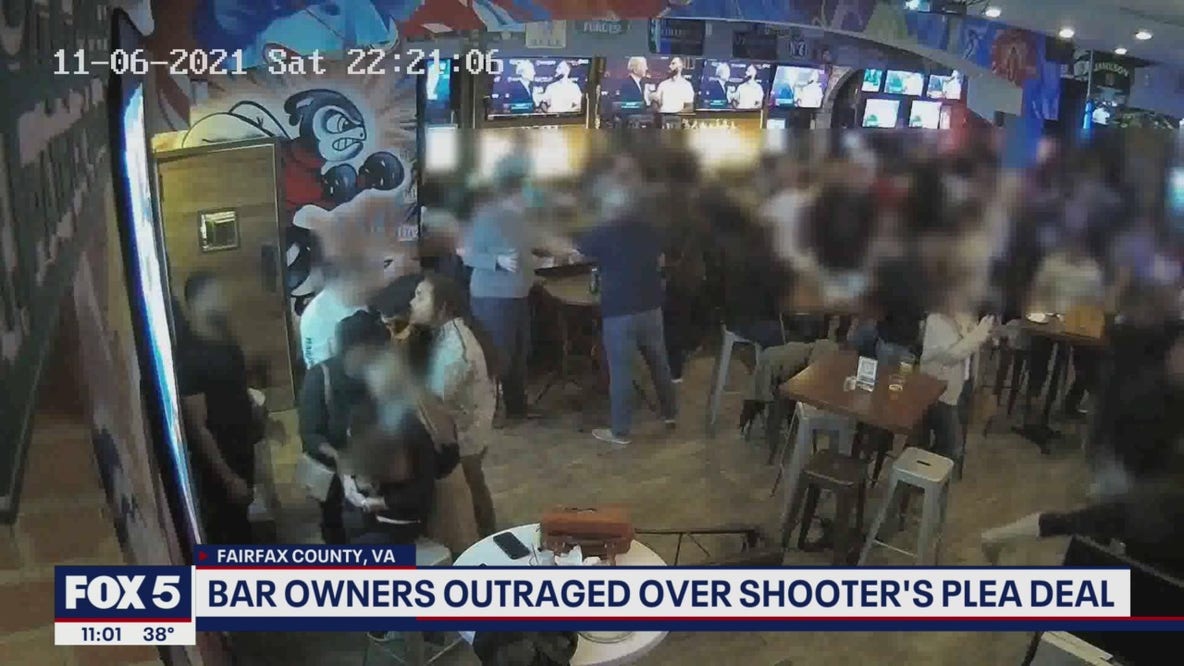 Fairfax bar owners outraged over shooter's plea deal